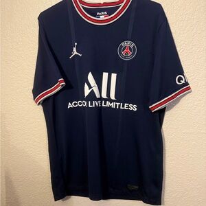Paris Saint-Germain Navy Home Jersey with Red & White Trim
